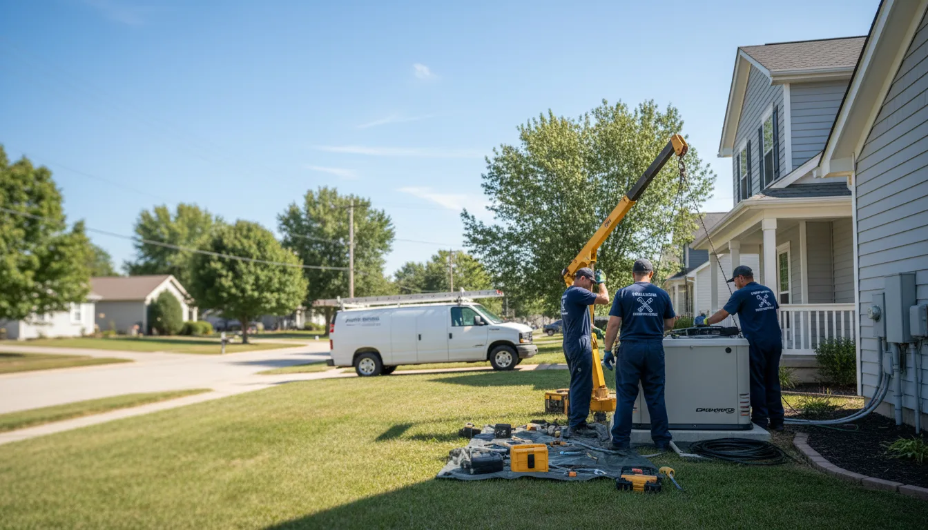 Generator Installation in Meriden, IA near me
